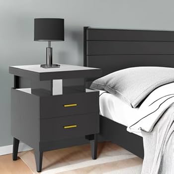 Amazon.com: HNEBC Auto LED Nightstand with Wireless Charging